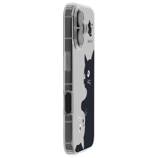 Capa para Apple iPhone 17, OEM, Ultra Trendy Cat, Preta
