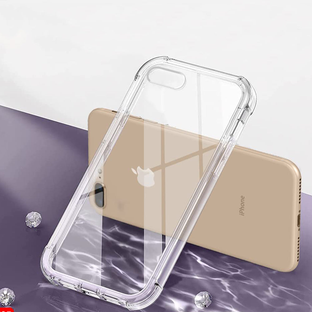 Capa para Apple iPhone 8 Plus / 7 Plus, Techsuit, Shockproof Clear, Transparente