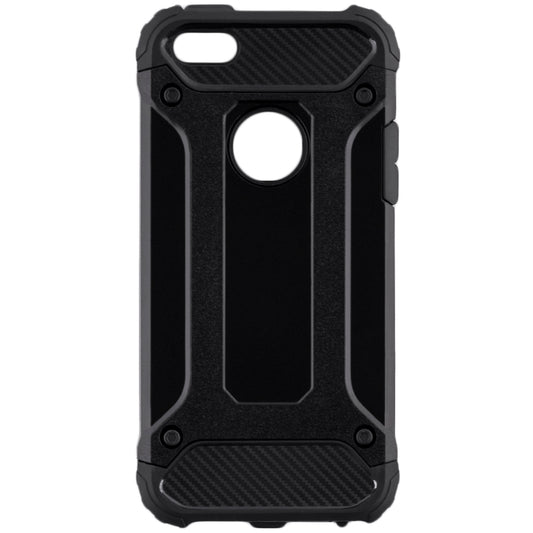 Capa para Apple iPhone SE (2016) / 5 / 5s, Techsuit, Hybrid Armor, Preta