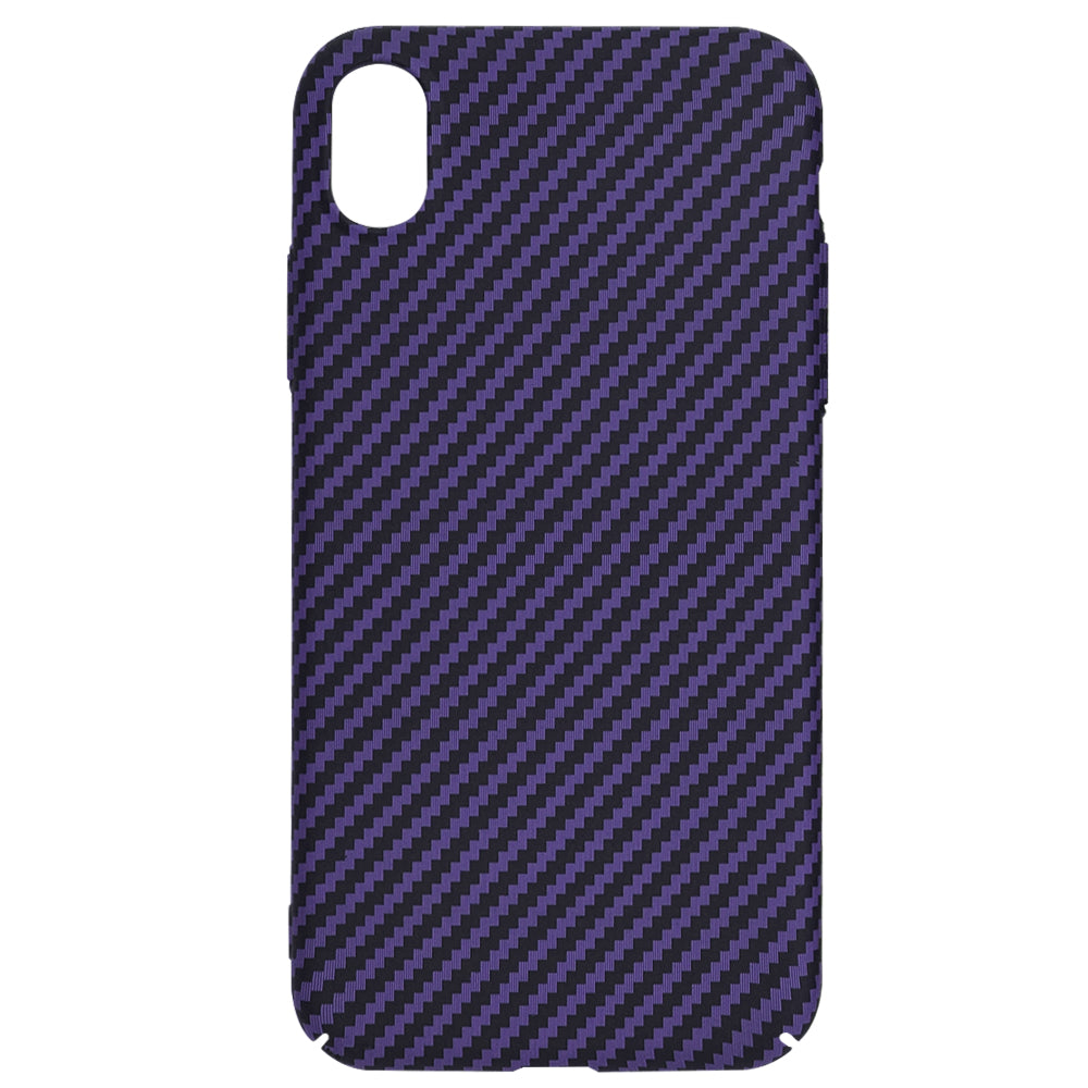 Capa para Apple iPhone XR, Techsuit, Carbonite FiberShell, Roxa