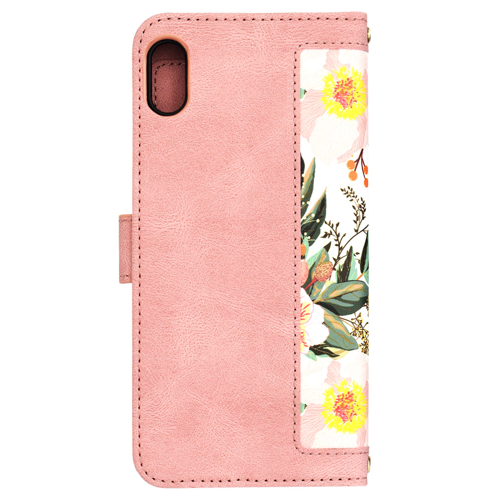 Capa para Apple iPhone XS Max, Techsuit, FlipCraft, Rosa