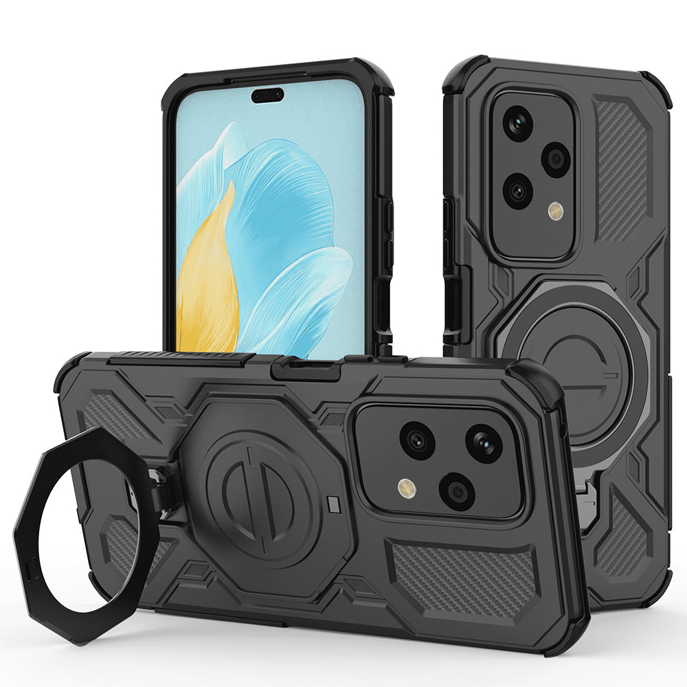 Capa para Honor 200 Lite, Techsuit, Carbon Shield Pro, Preta