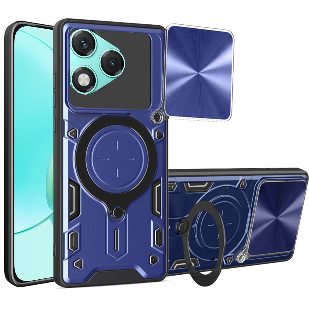 Capa para Honor 400 Lite, Techsuit, CamGuard Pro, Azul