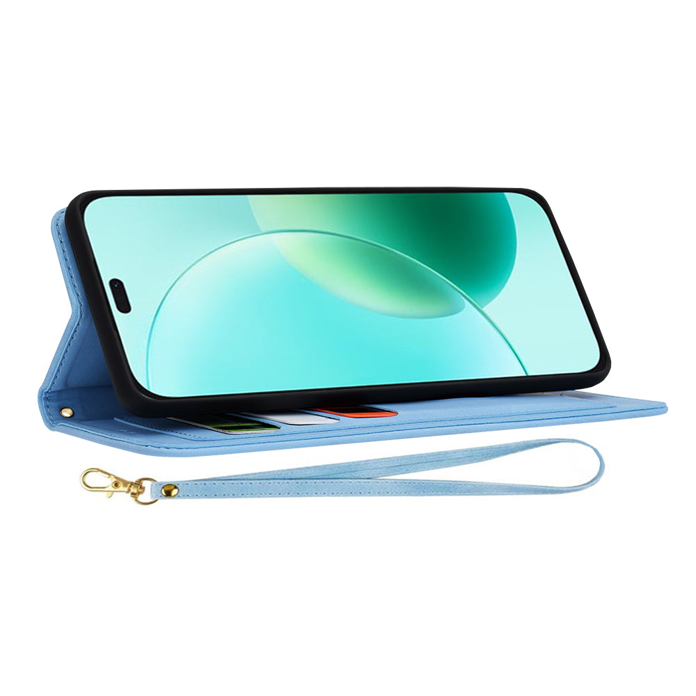 Capa para Honor 400 Lite, Techsuit, FlipCraft, Azul