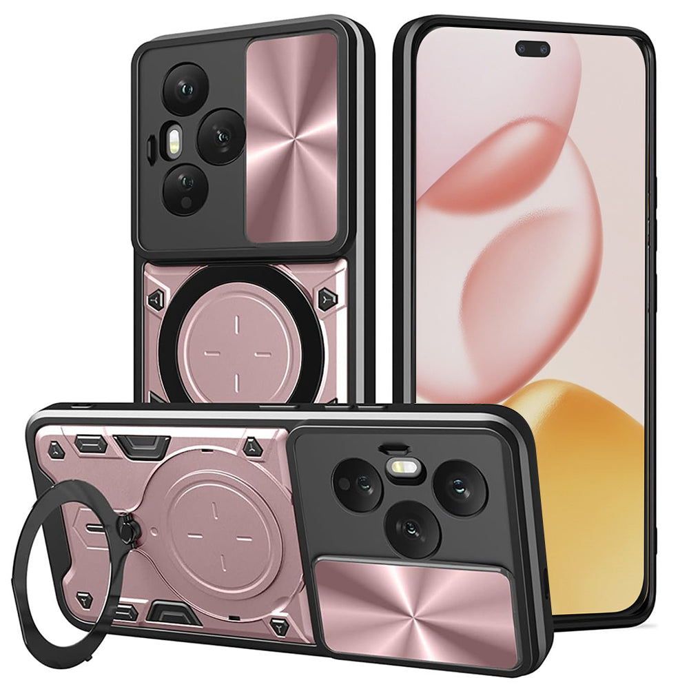 Capa para Honor 400 Pro, Techsuit, CamGuard Pro, Rosa Dourado