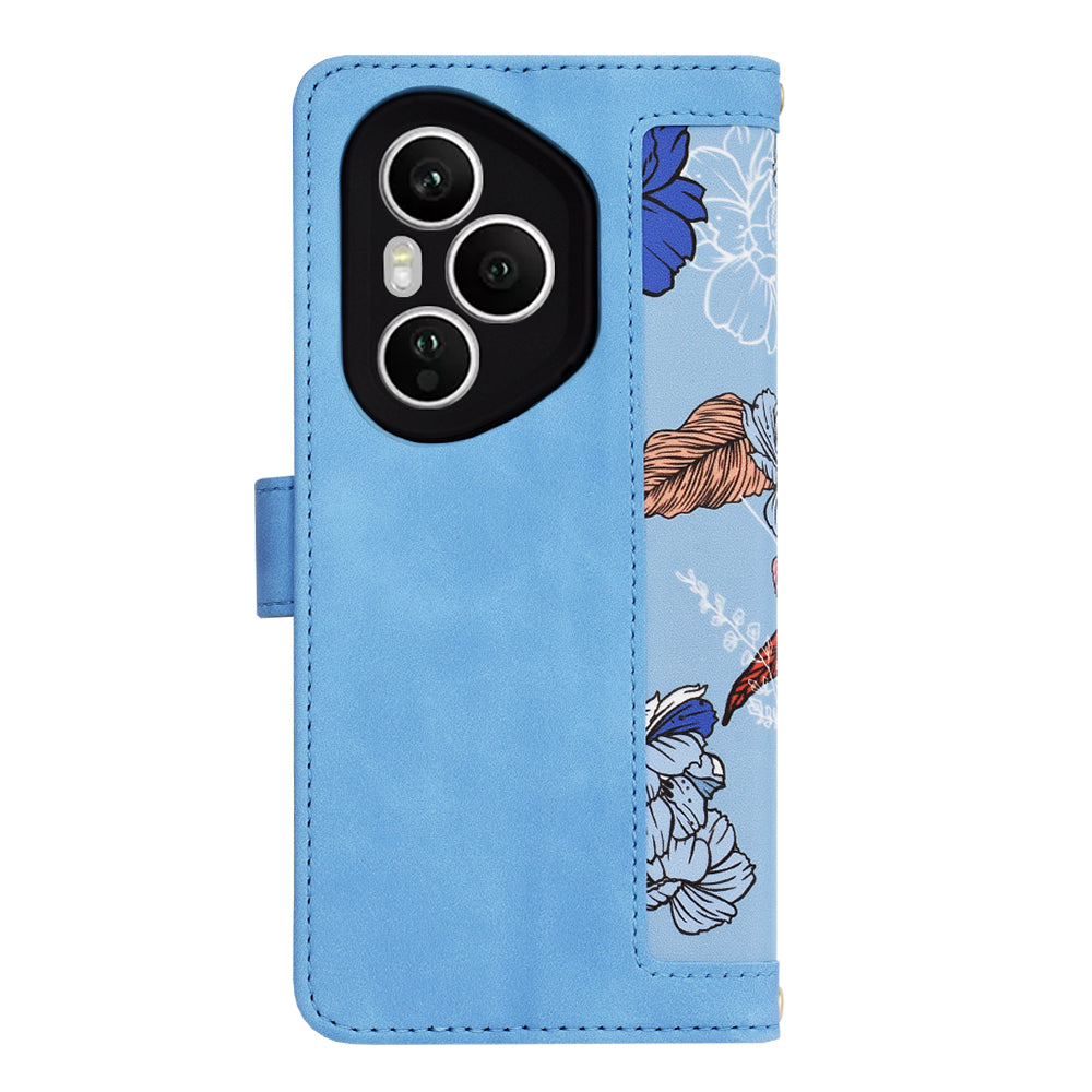 Capa para Honor 400 Pro, Techsuit, FlipCraft, Azul