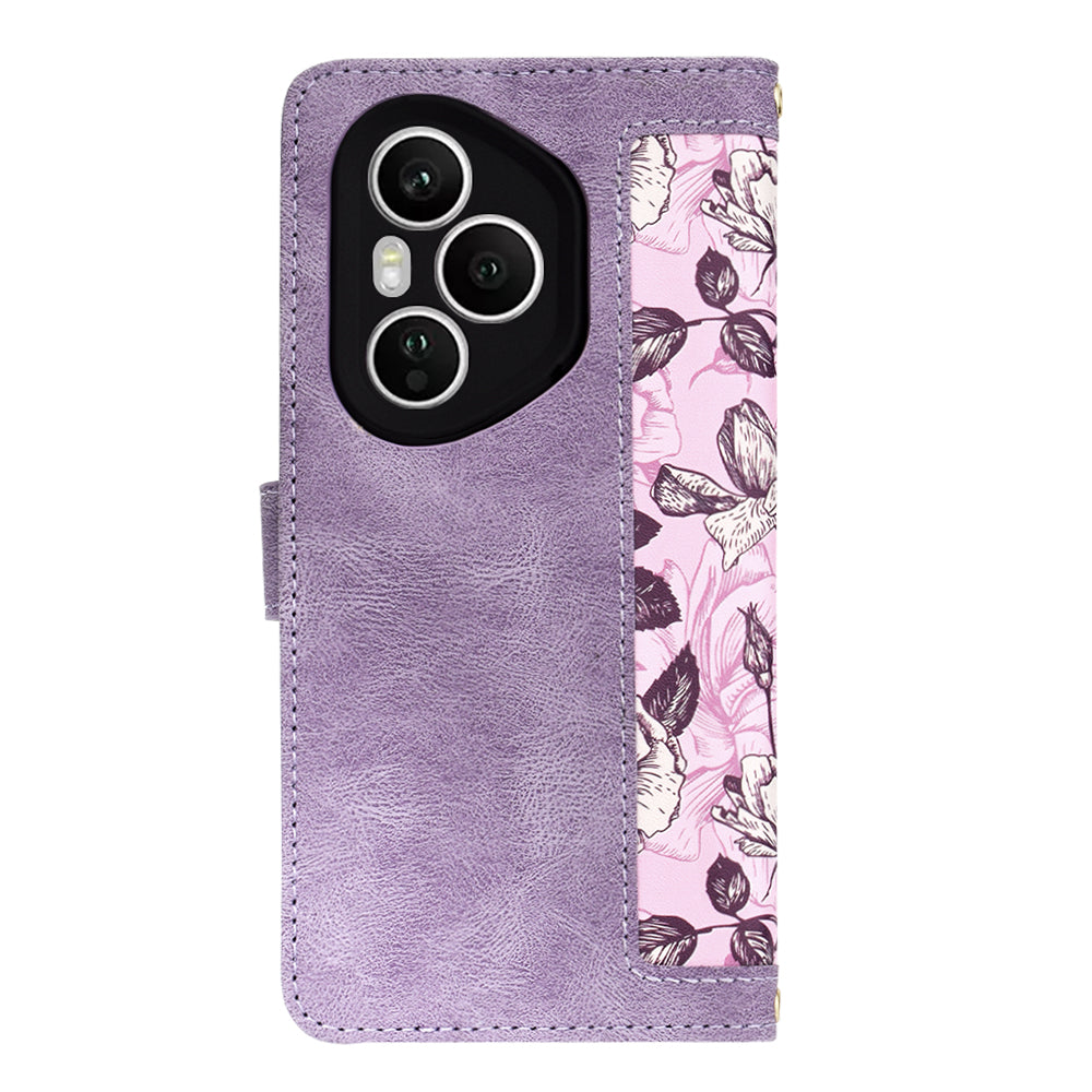 Capa para Honor 400 Pro, Techsuit, FlipCraft, Roxo
