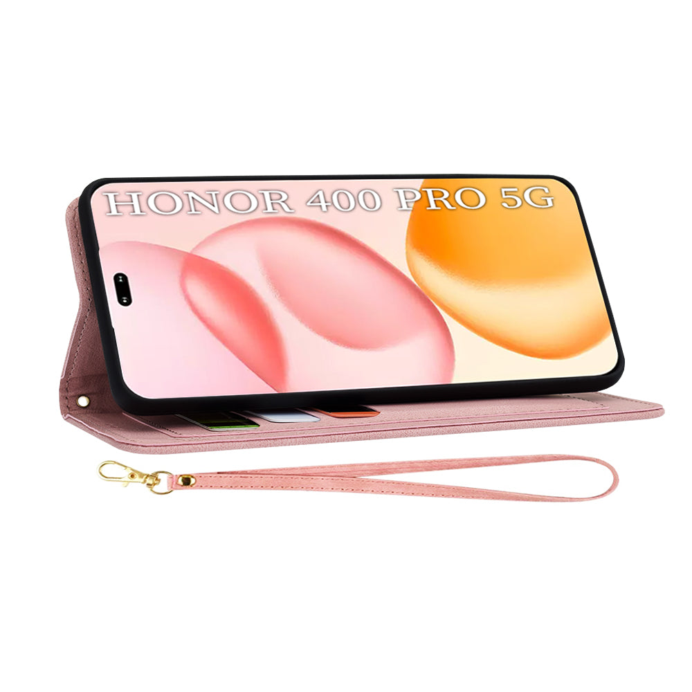 Capa para Honor 400 Pro, Techsuit, FlipCraft, Rosa