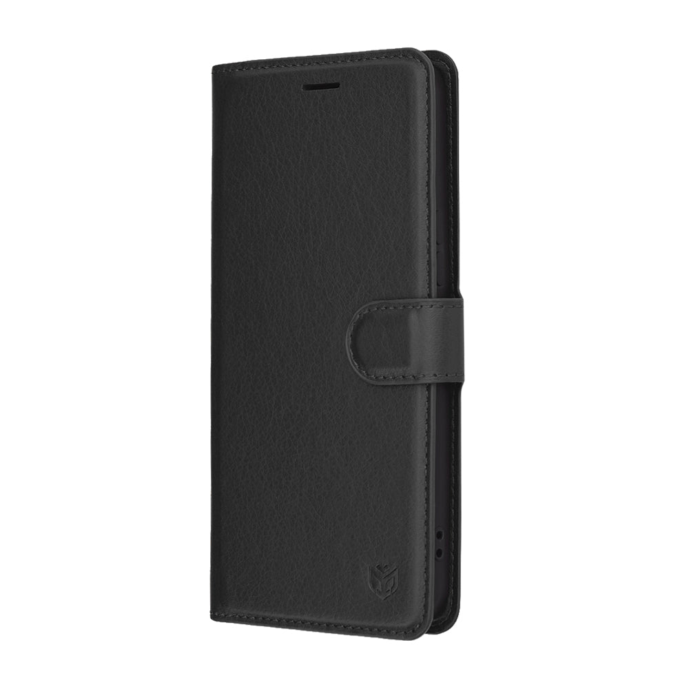 Capa para Honor 400 Pro, Techsuit, Leather Folio, Preta