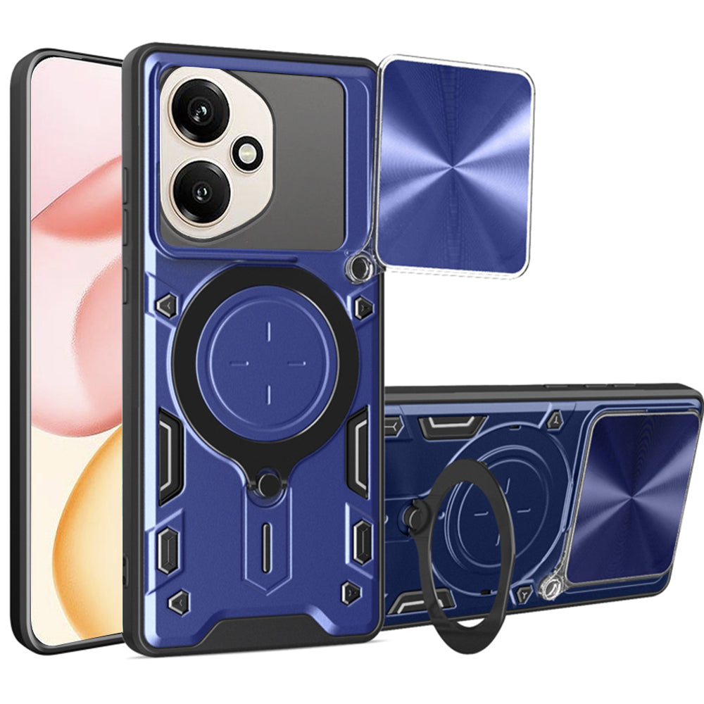Capa para Honor 400, Techsuit, CamGuard Pro, Azul