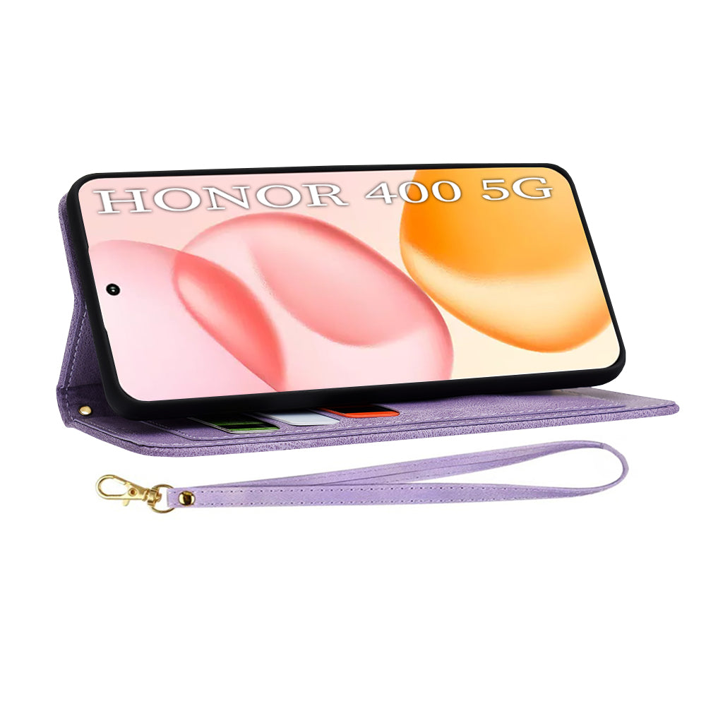 Capa para Honor 400, Techsuit, FlipCraft, Roxo