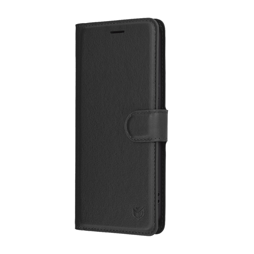 Capa para Honor 400, Techsuit, Leather Folio, Preta