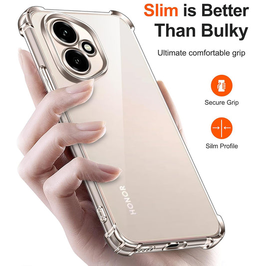 Capa para Honor 400, Techsuit, Shockproof Clear, Transparente