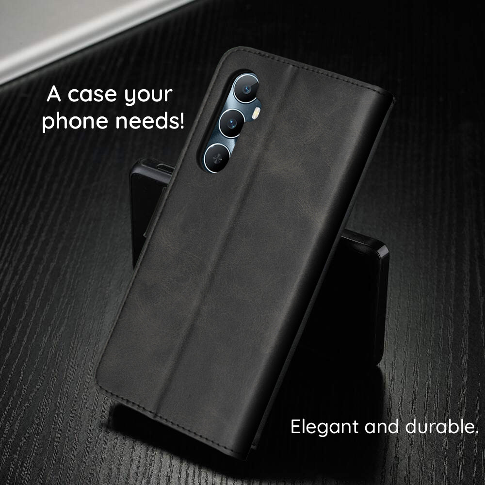 Case for Honor 600 Lite, Techsuit, Diary Book, Black