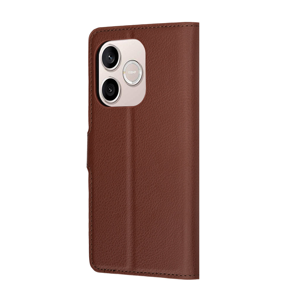 Capa para Honor 600 Lite, Techsuit, Leather Folio, Castanho