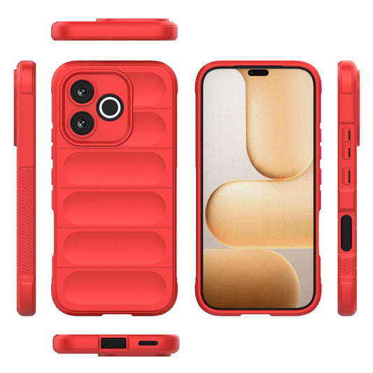 Capa para Honor 600 Lite, Techsuit, Magic Shield, Vermelha