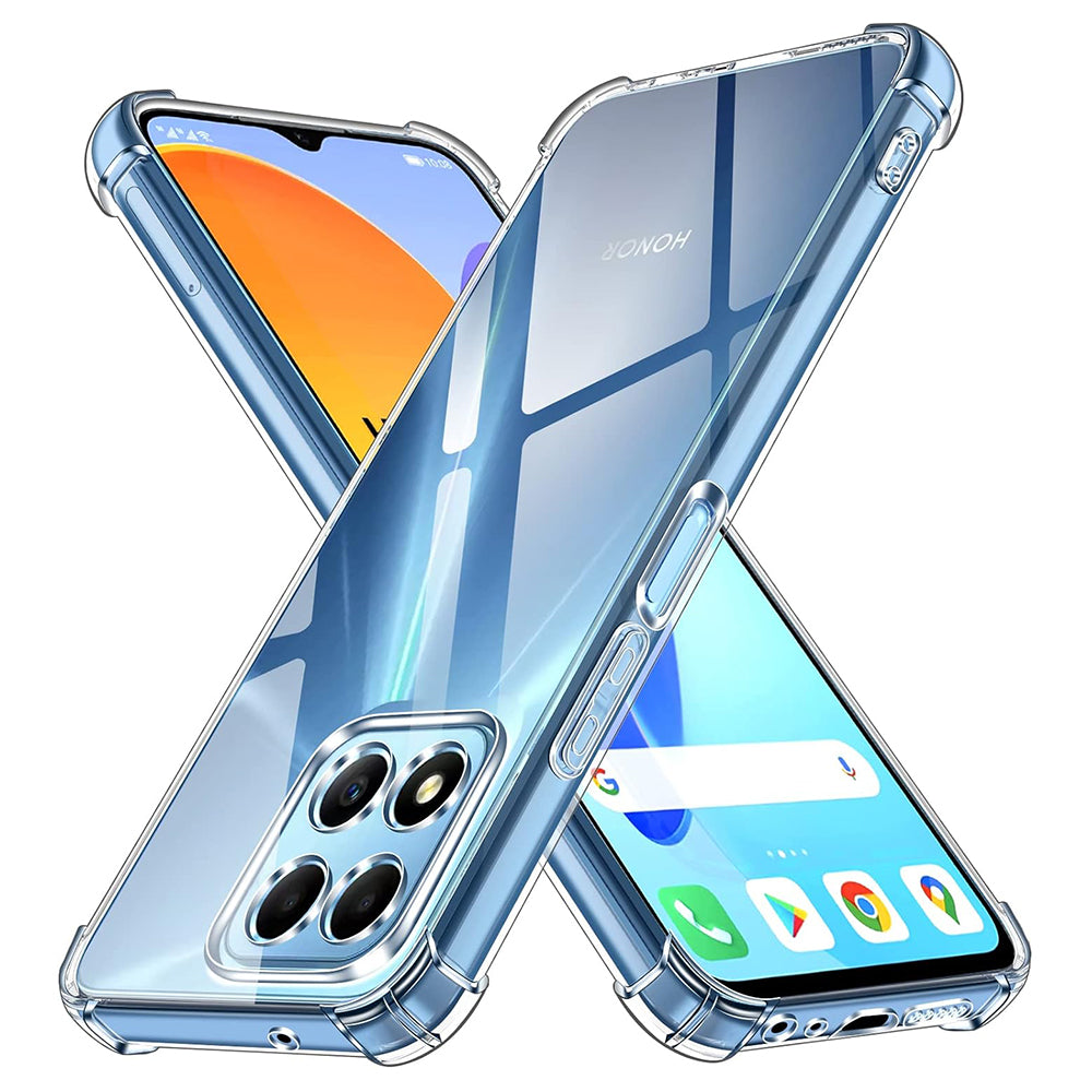 Capa para Honor 70 Lite / X6 / X8 5G, Techsuit, Transparente à Prova de Choques