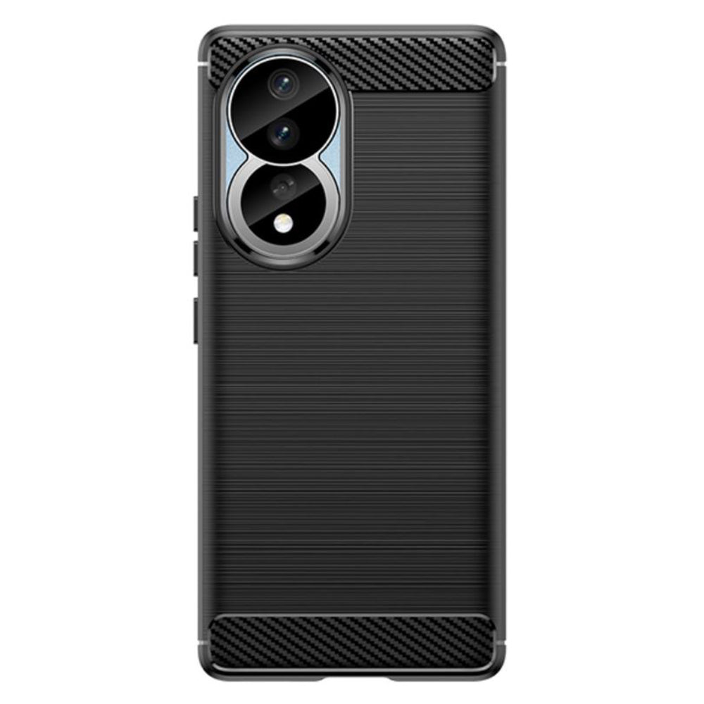 Capa para Honor 90 / 80, Techsuit, Carbono, Preta