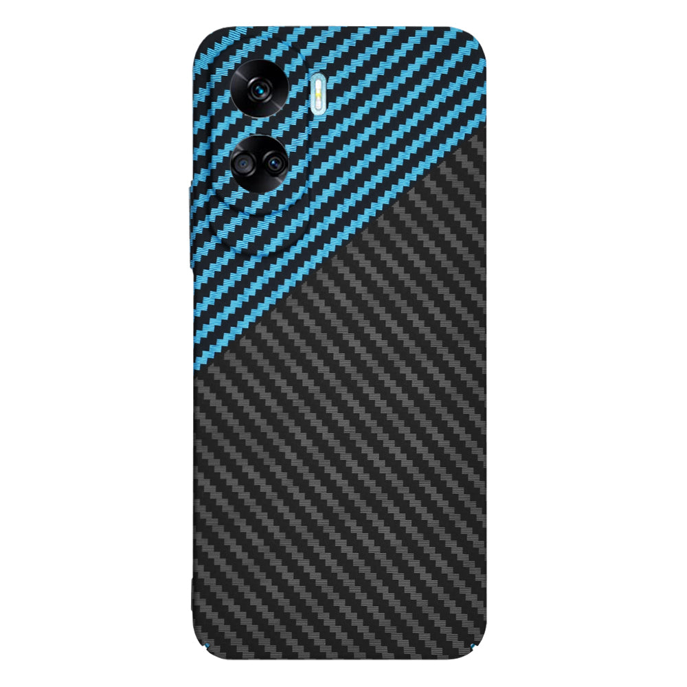 Capa para Honor 90 Lite, Techsuit, Carbonite FiberShell, Preto Azul