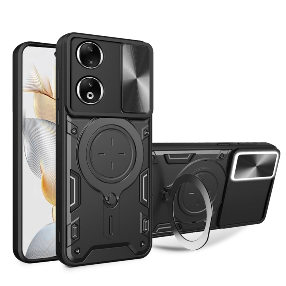 Capa para Honor 90, Techsuit, CamGuard Pro, Preta