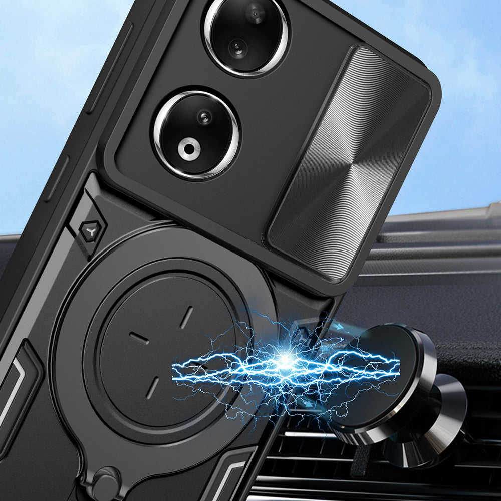 Capa para Honor 90, Techsuit, CamGuard Pro, Preta