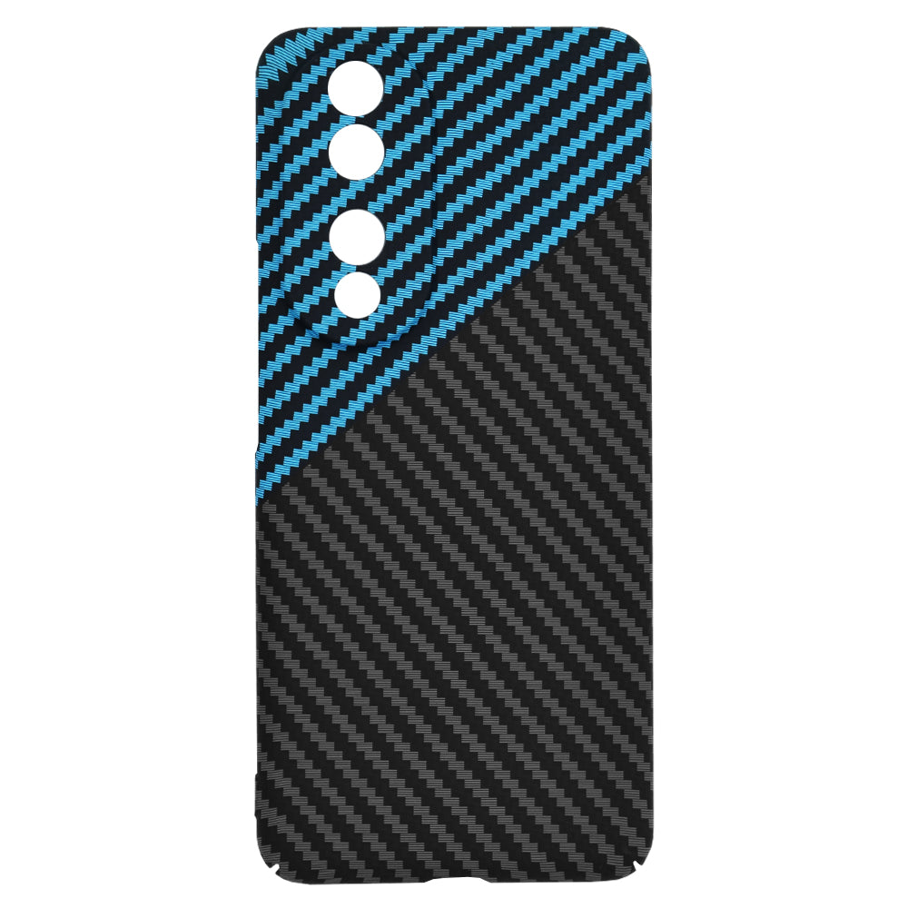 Capa para Honor 90, Techsuit, Carbonite FiberShell, Preto Azul