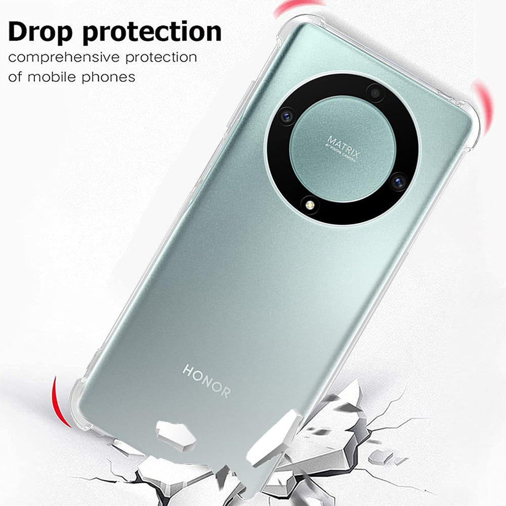 Capa para Honor Magic5 Lite, Techsuit, Shockproof Clear, Transparente