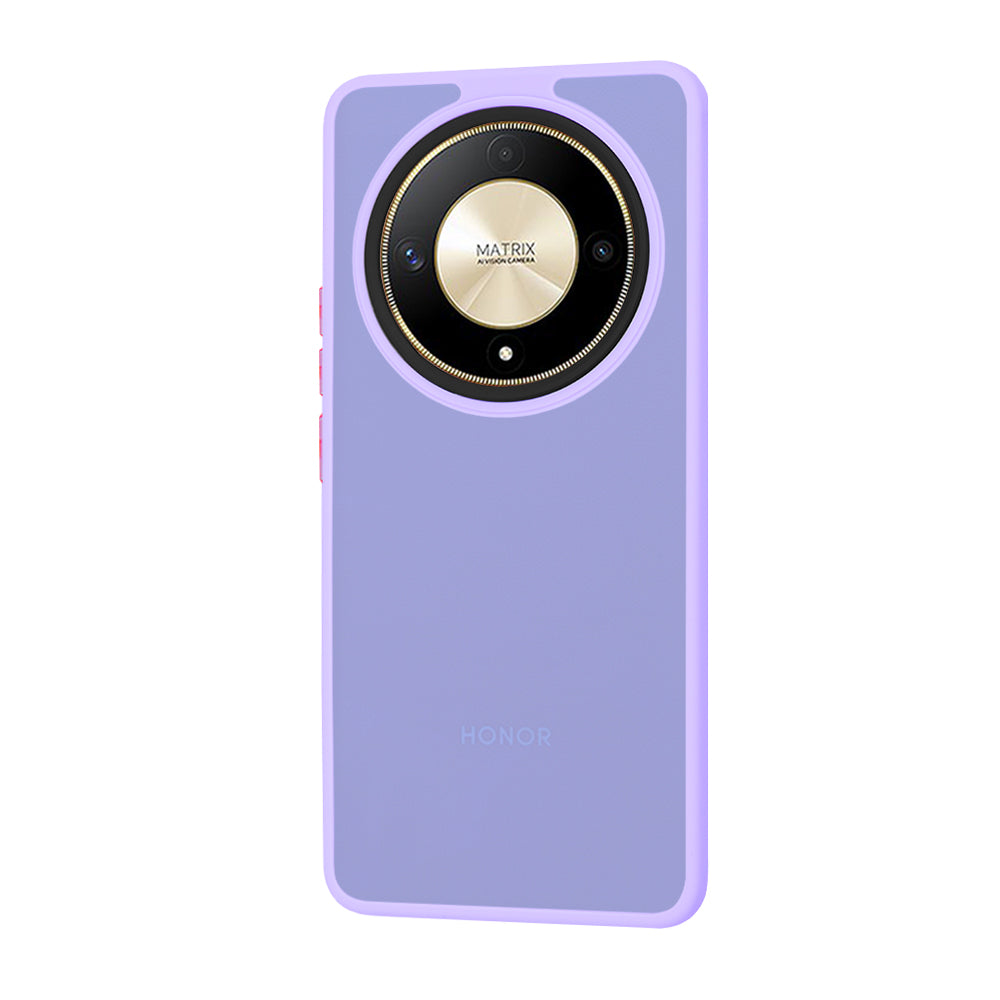 Capa para Honor Magic6 Lite, Techsuit, HaloFrost, Roxo Claro