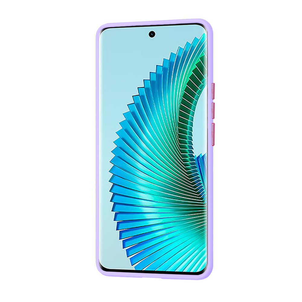 Capa para Honor Magic6 Lite, Techsuit, HaloFrost, Roxo Claro