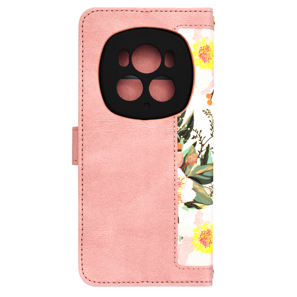 Capa para Honor Magic6 Pro, Techsuit, FlipCraft, Rosa