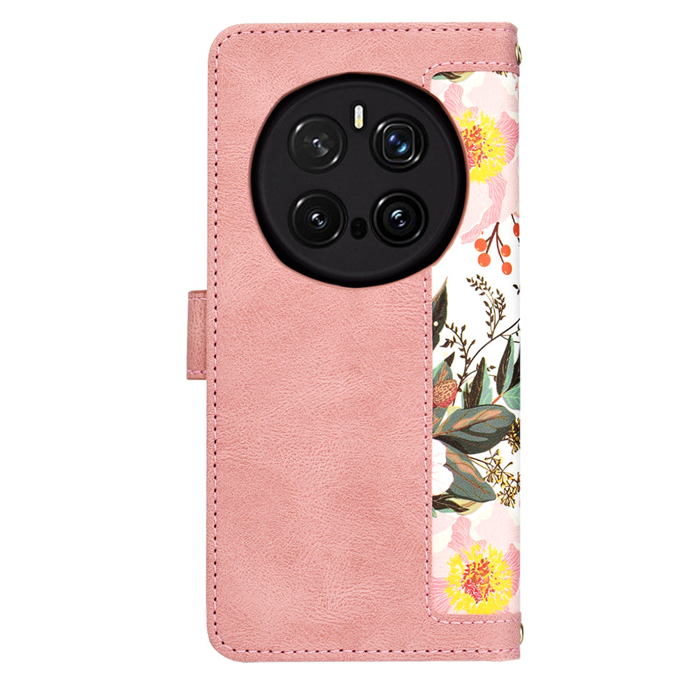 Capa para Honor Magic7 Pro, Techsuit, FlipCraft, Rosa