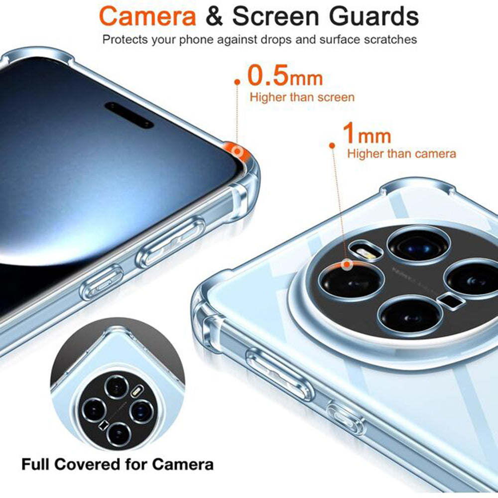 Capa para Honor Magic7 Pro, Techsuit, Shockproof Clear, Transparente