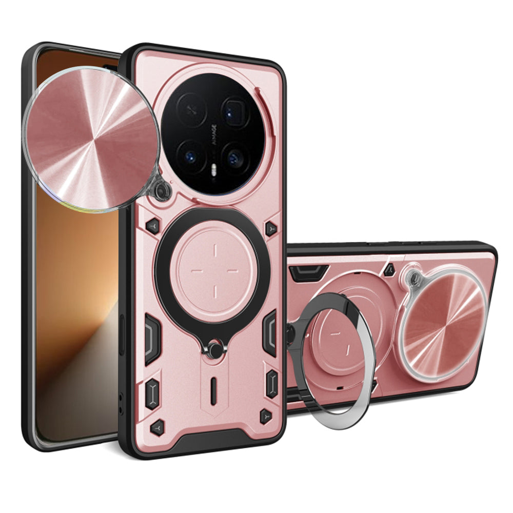 Capa para Honor Magic8 Pro, Techsuit, CamGuard Pro, Rosa Dourado