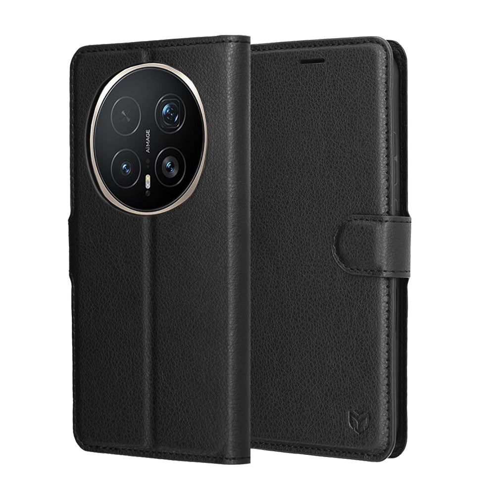 Capa para Honor Magic8 Pro, Techsuit, Leather Folio, Preta