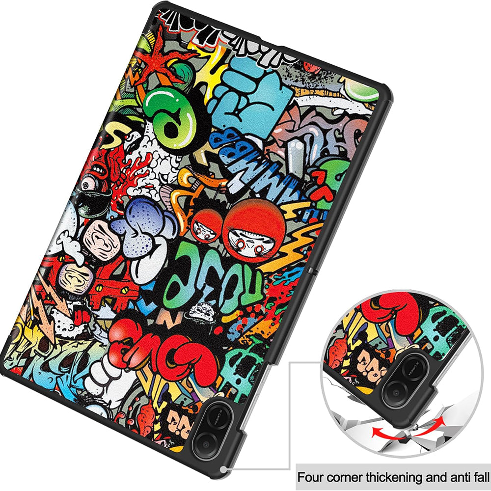 Capa para Honor Pad X8a, Techsuit, FoldPro Urban Vibe, Multicolor