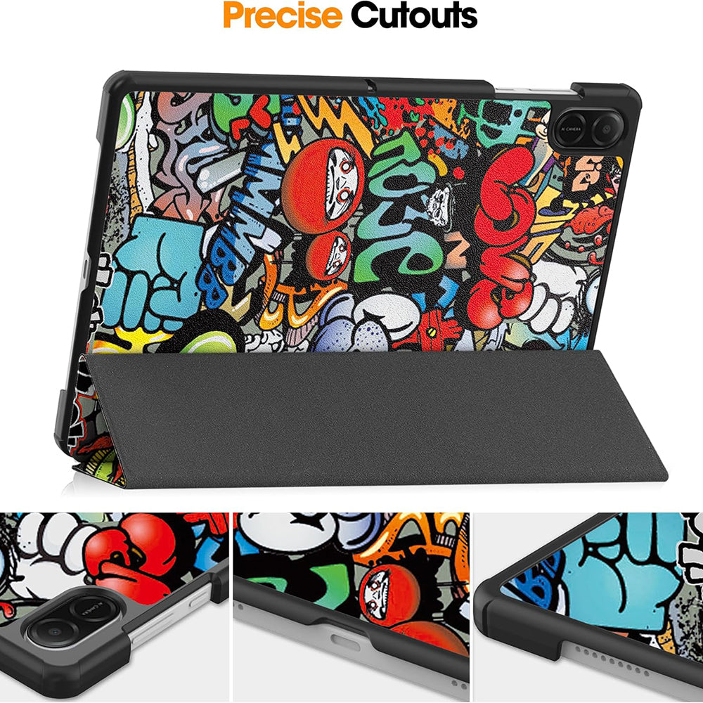 Capa para Honor Pad X8a, Techsuit, FoldPro Urban Vibe, Multicolor