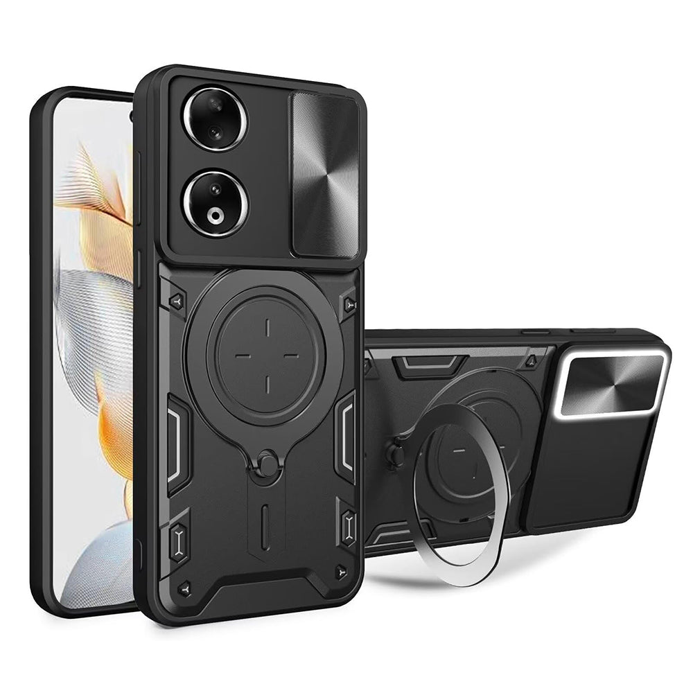 Capa para Honor X7b 5G / 90 Smart / X7b 4G, Techsuit, CamGuard Pro, Preta