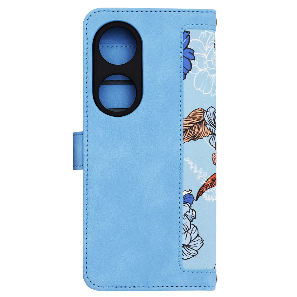 Capa para Honor X7b 5G / 90 Smart / X7b 4G, Techsuit, FlipCraft, Azul