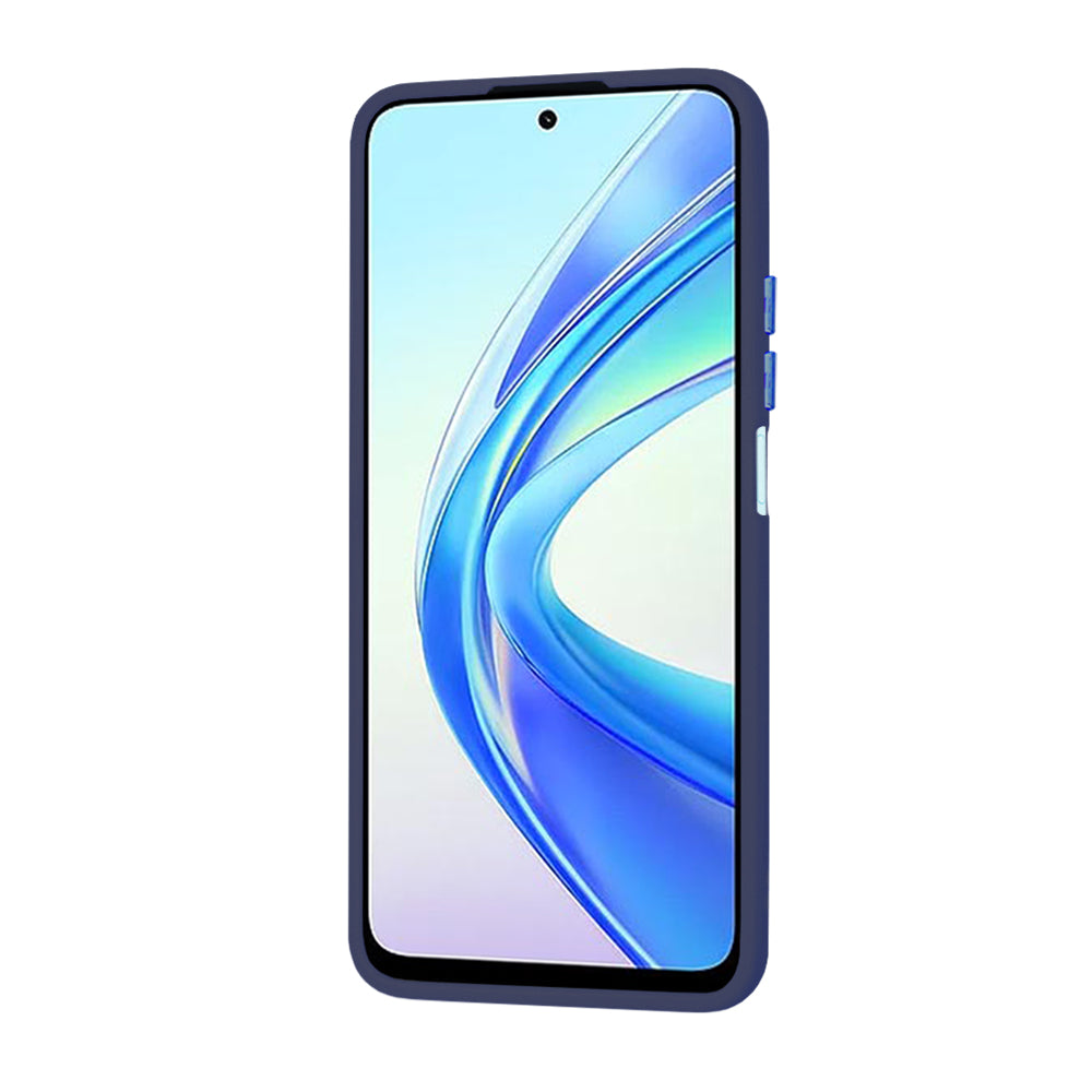 Capa para Honor X7b 5G / 90 Smart / X7b 4G, Techsuit, HaloFrost, Azul Marinho