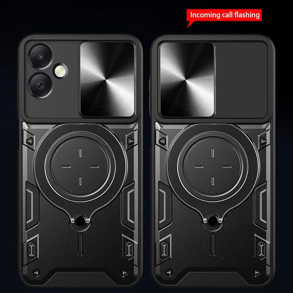 Capa para Honor X7c / 200 Smart, Techsuit, CamGuard Pro, Preta