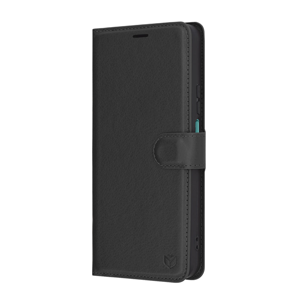 Capa para Honor X7c / 200 Smart, Techsuit, Leather Folio, Preta