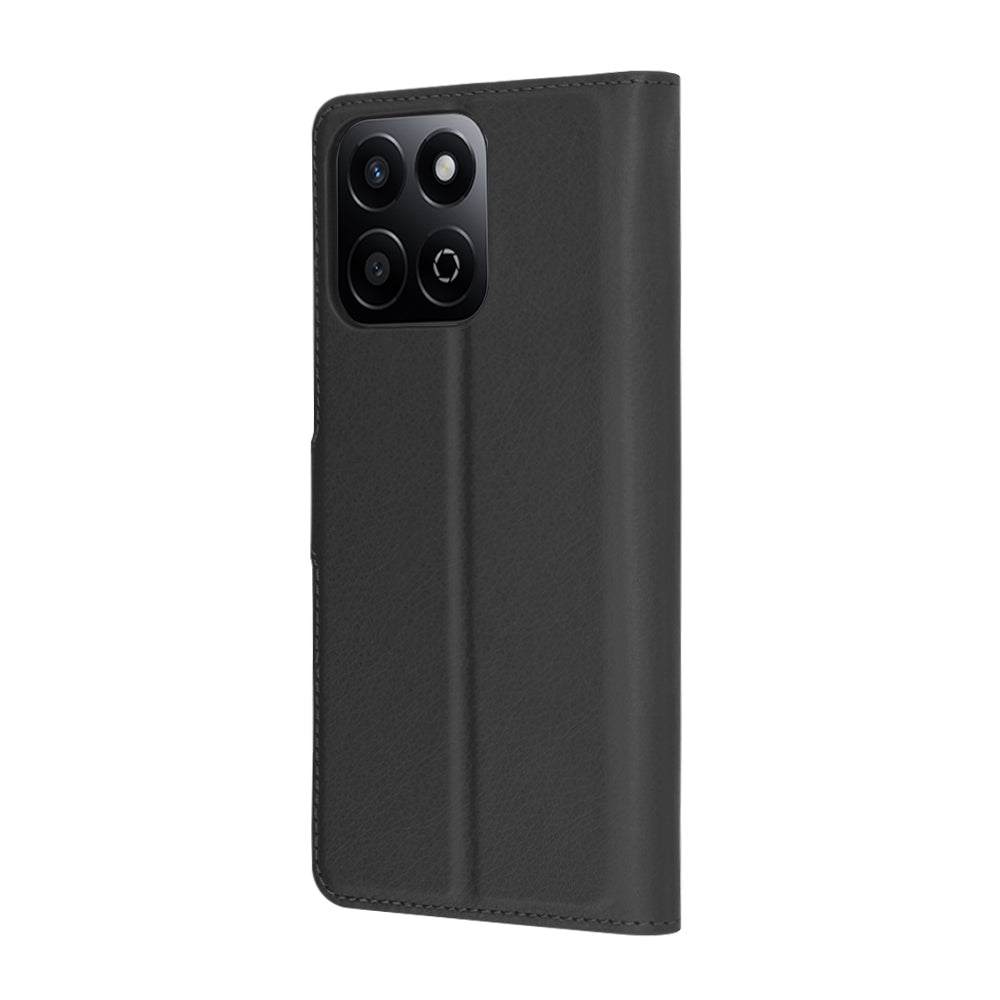 Capa para Honor X7c / 200 Smart, Techsuit, Leather Folio, Preta