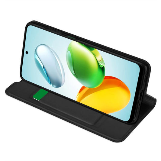 Capa para Honor X7c / 200 Smart, Techsuit, Magskin Book, Preta