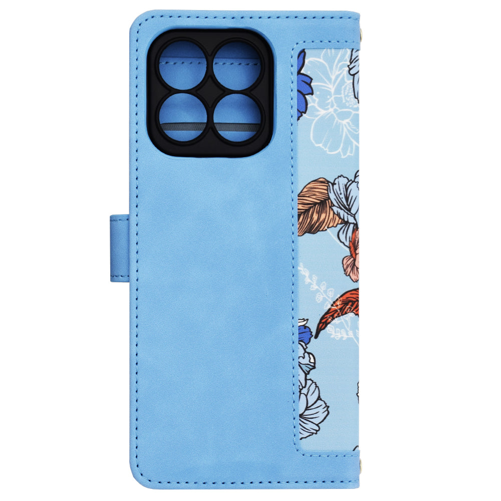 Capa para Honor X8b, Techsuit, FlipCraft, Azul