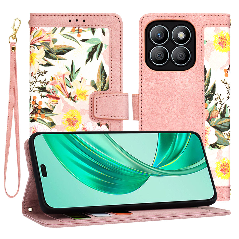 Capa para Honor X8b, Techsuit, FlipCraft, Rosa