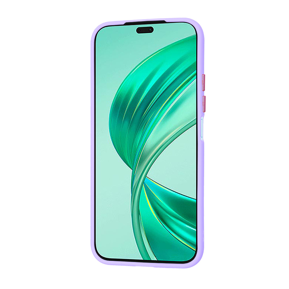 Capa para Honor X8b, Techsuit, HaloFrost, Roxo Claro