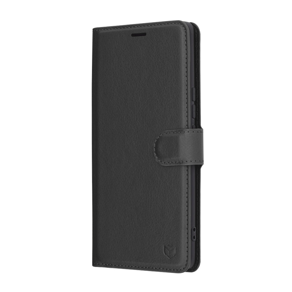 Capa para Honor X9c / Magic7 Lite, Techsuit, Leather Folio, Preta