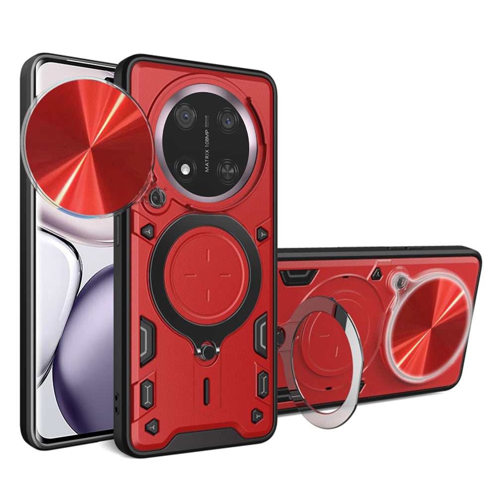 Capa para Honor X9c / Magic7 Lite, Techsuit, CamGuard Pro, Vermelha