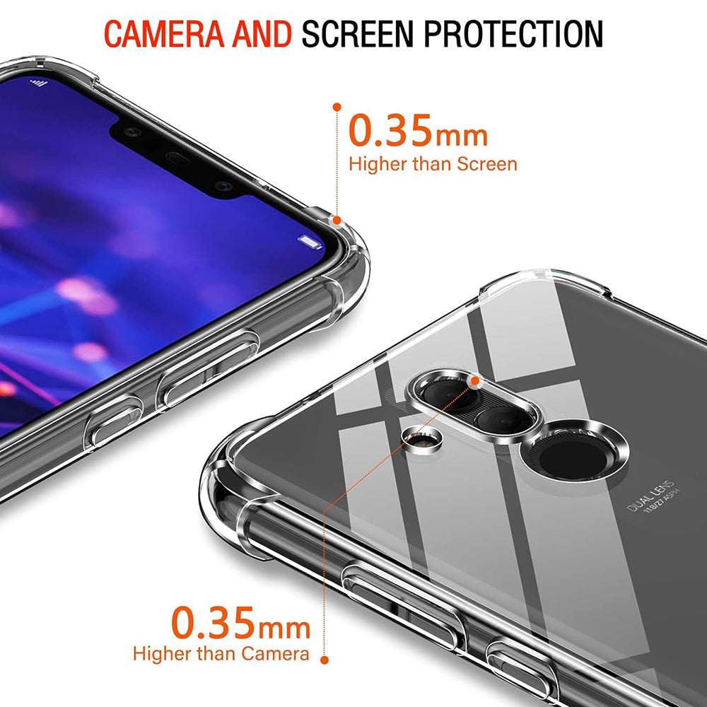 Capa para Huawei Mate 20 Lite, Techsuit, Shockproof Clear, Transparente