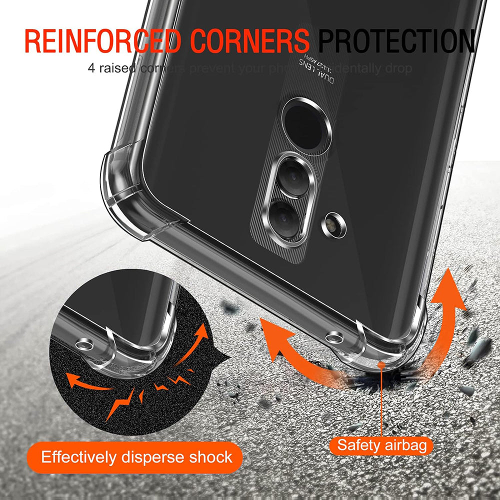 Capa para Huawei Mate 20 Lite, Techsuit, Shockproof Clear, Transparente